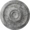 Ekena Millwork Stockport Ceiling Medallion (Fits Canopies up to 6 1/4"), 28"OD x 2 3/4"P, Ultra Pure White Crackle CM28STUWC - alternate 1